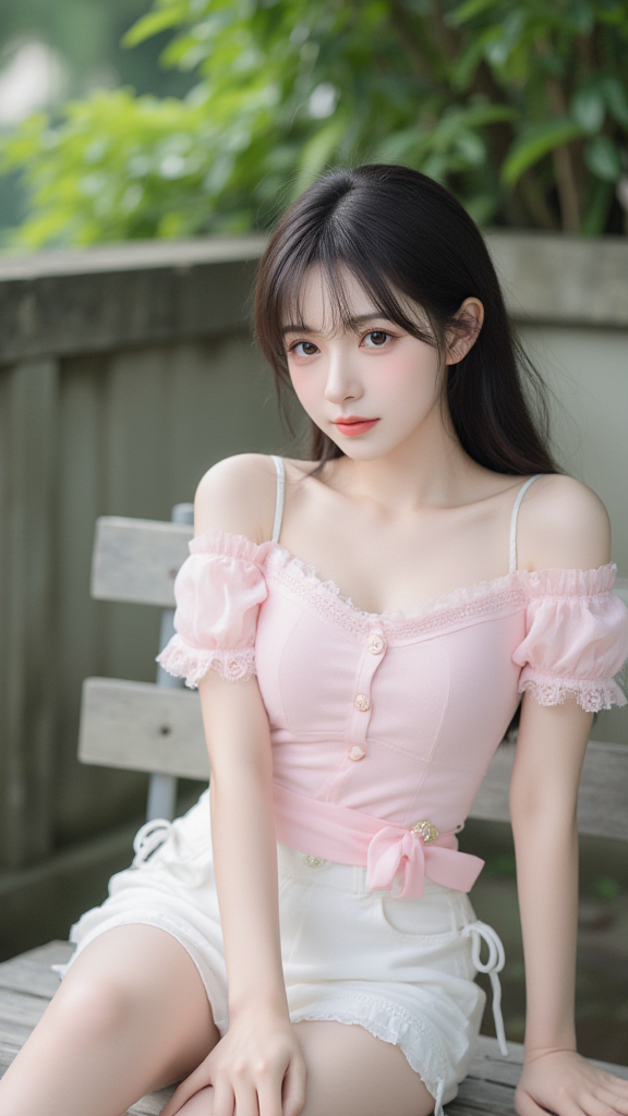 露肩女孩