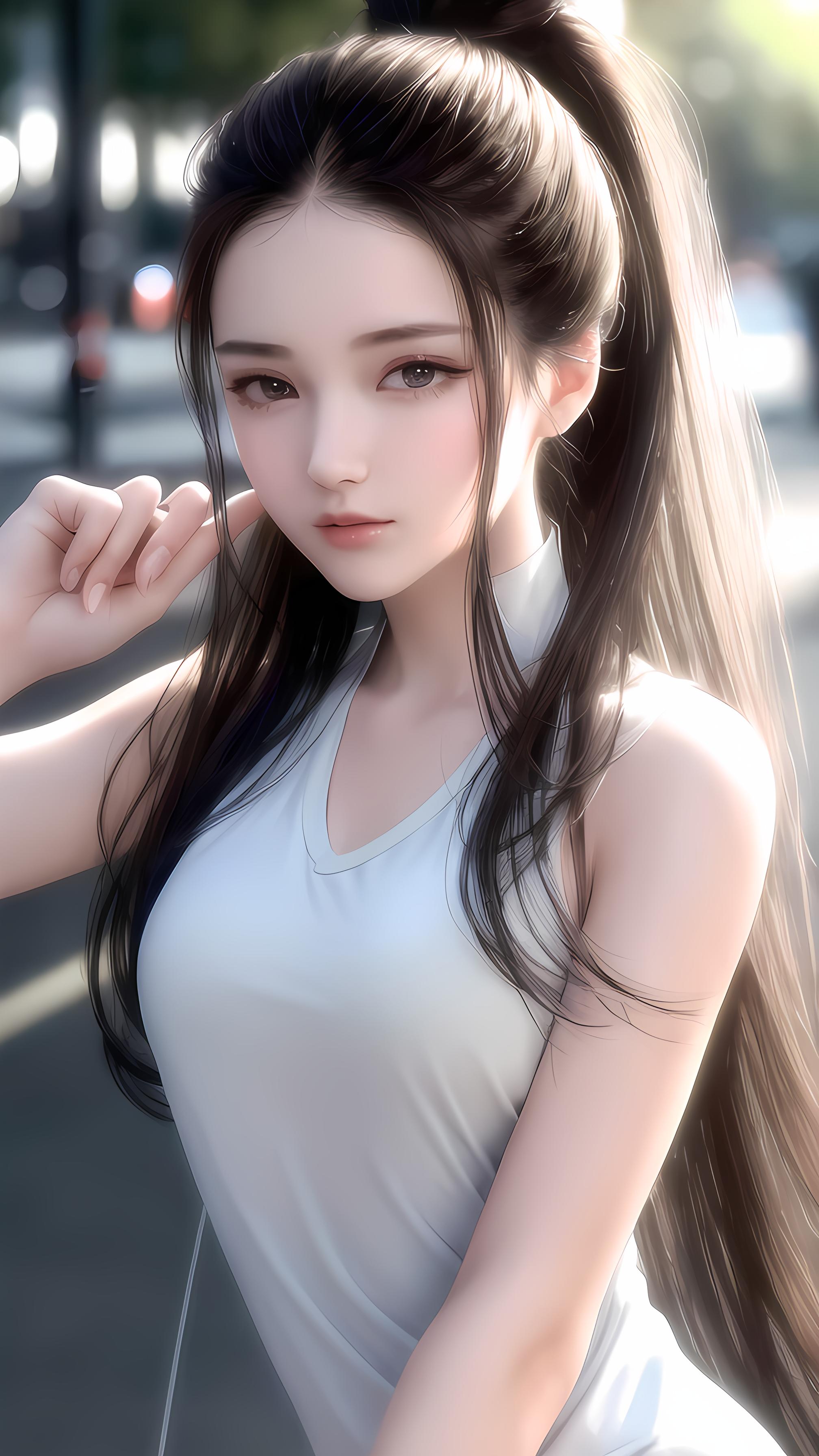 美女