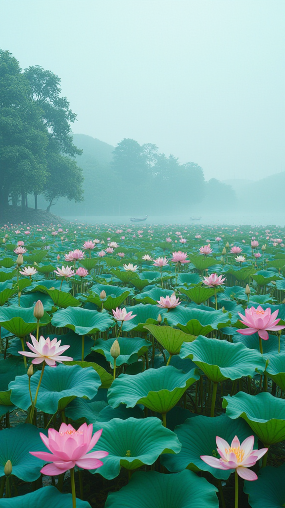西湖荷花