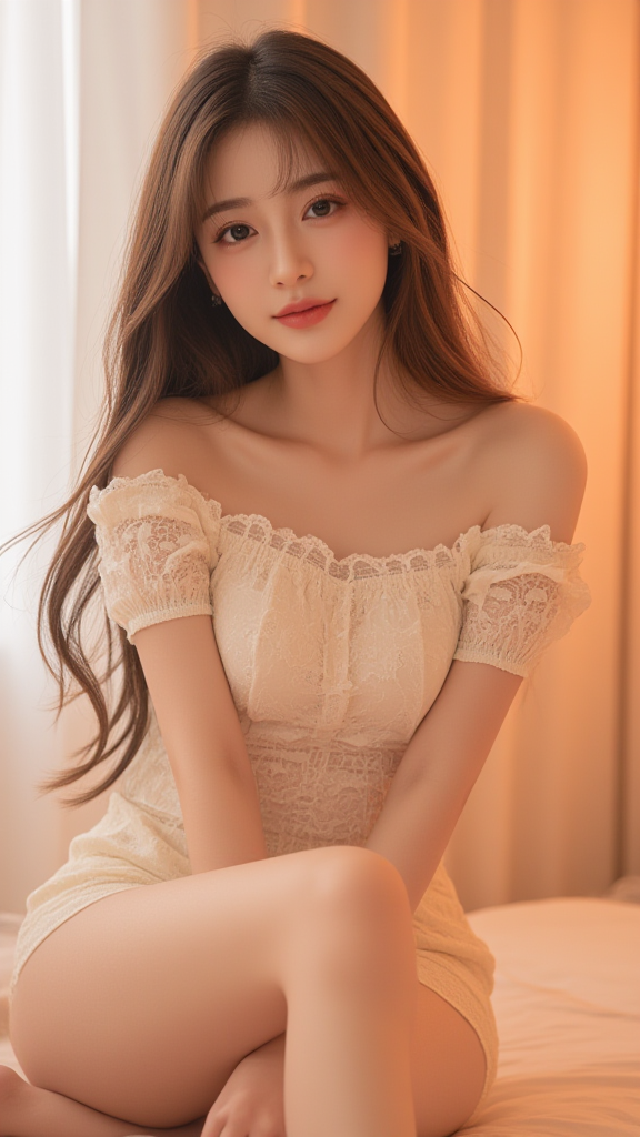 露肩女孩