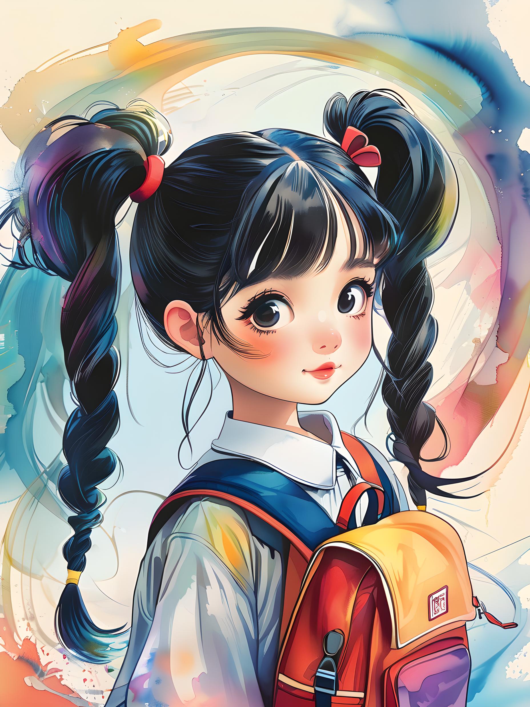 小女孩