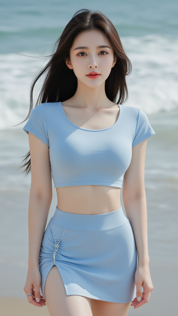 海边女孩