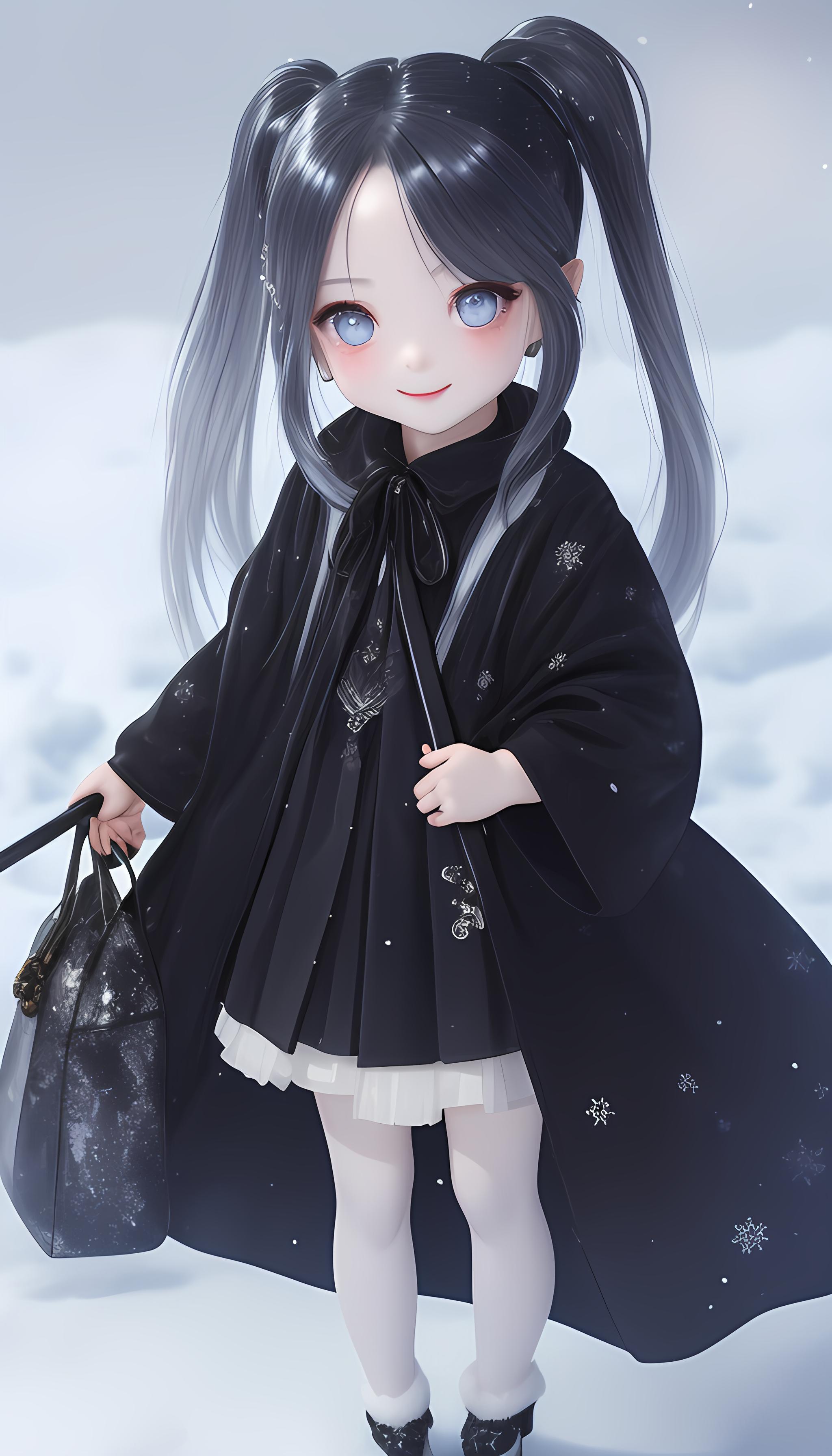 雪隐少女