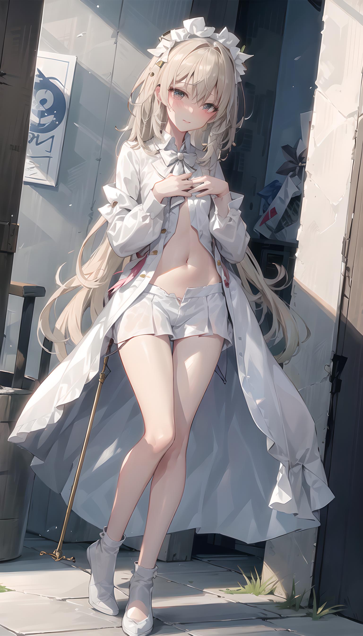 含羞少女