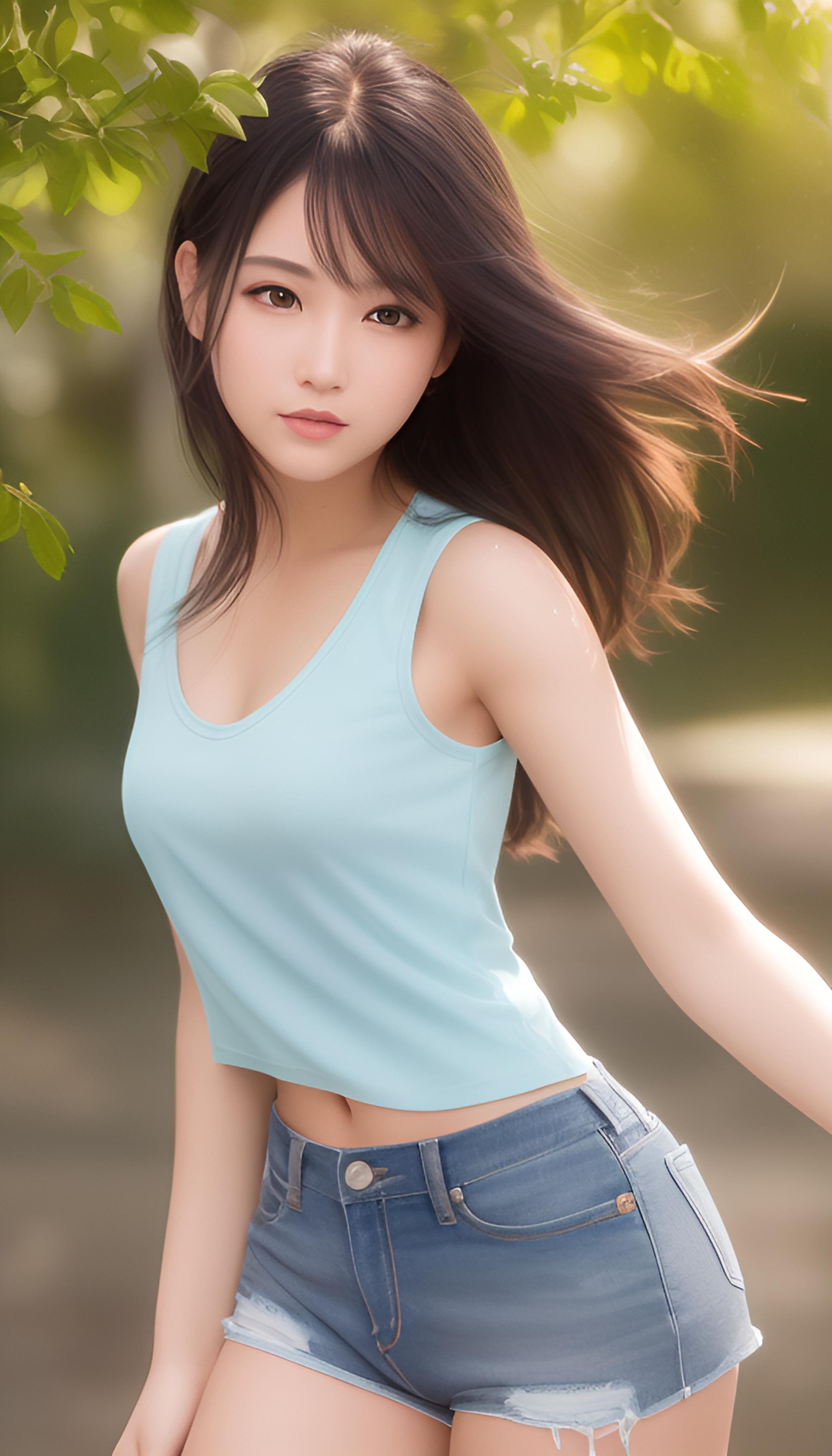 美女