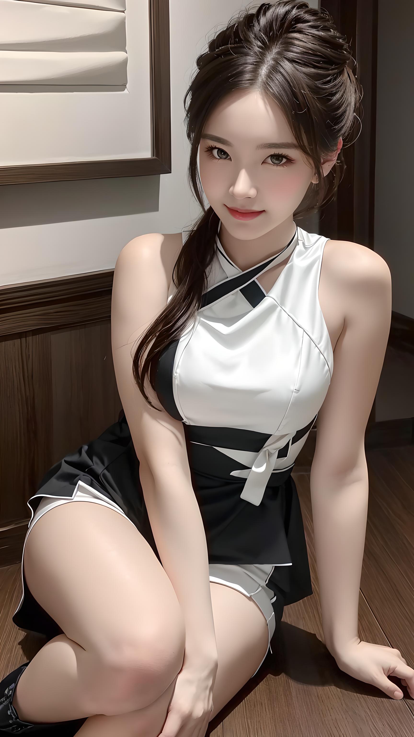 美女如画