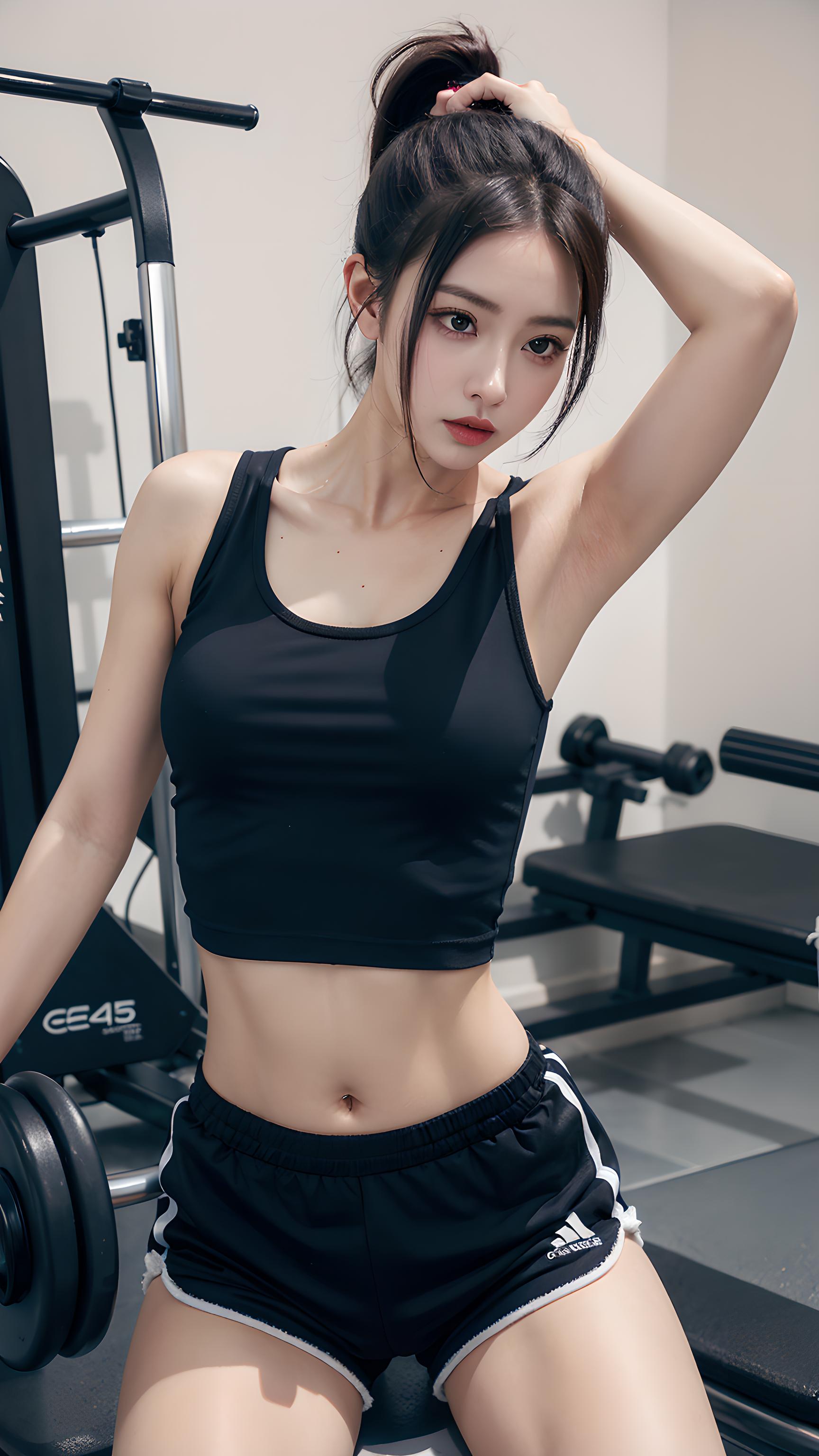 AI美女