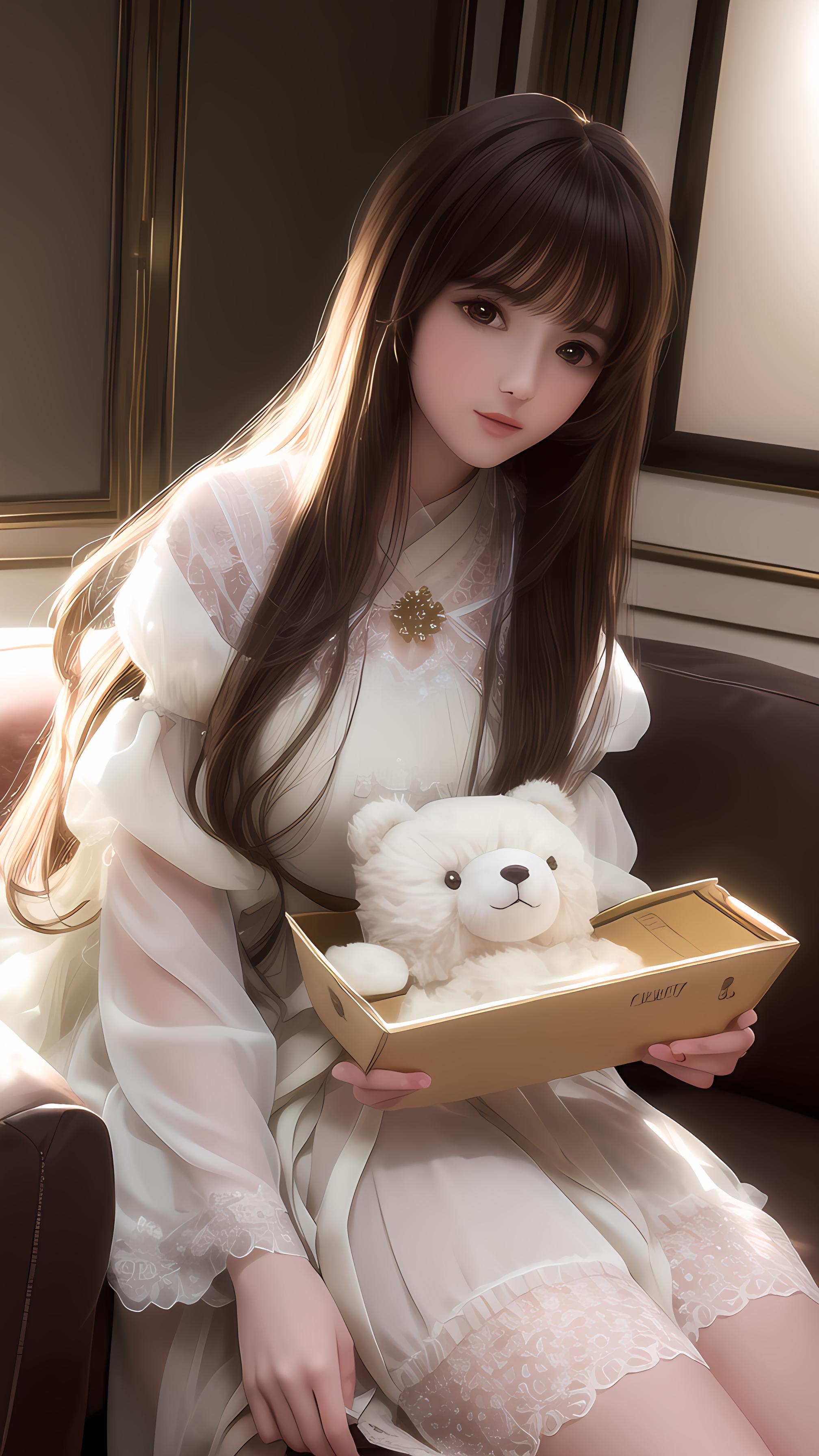 美丽纯情少女