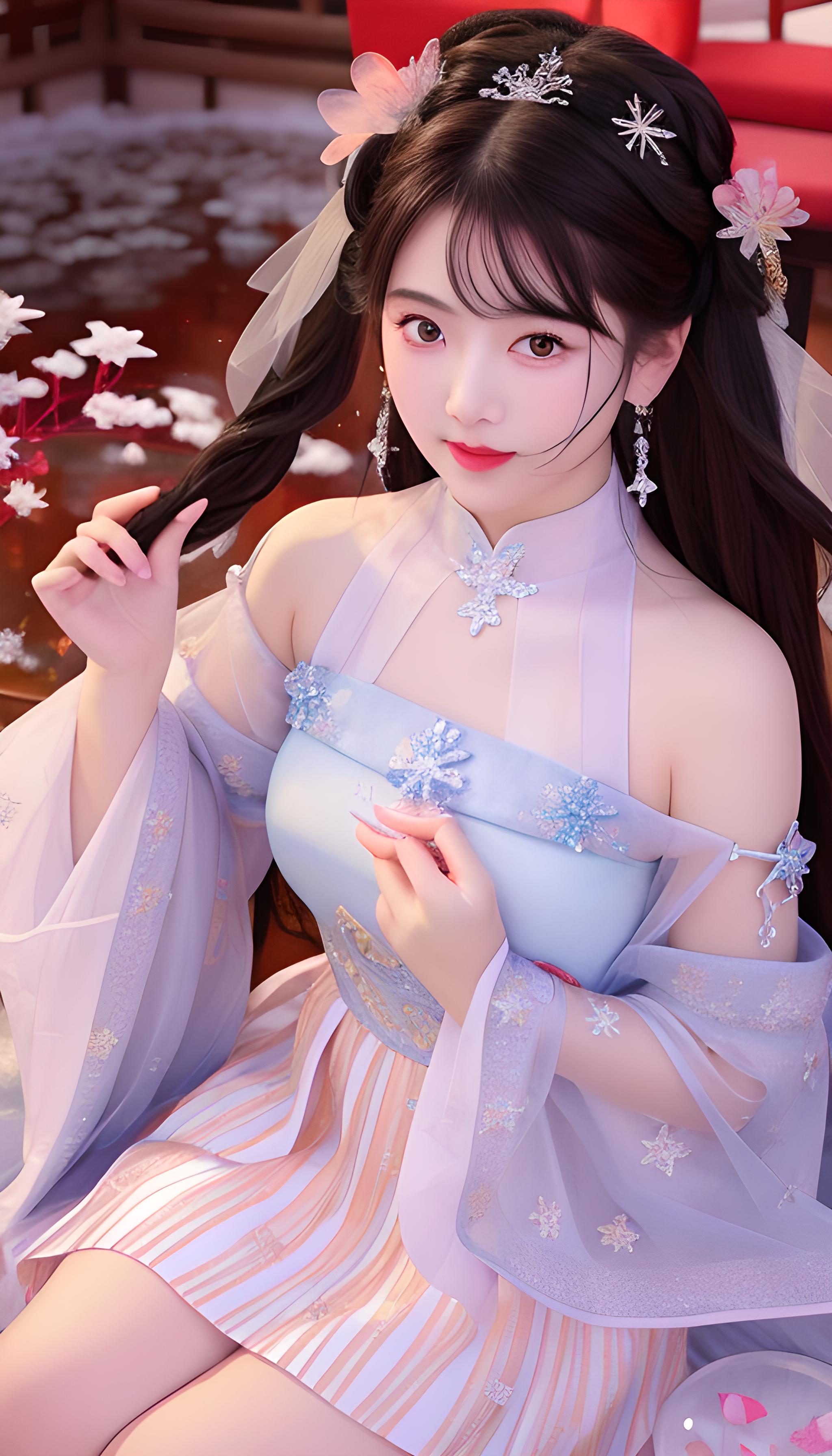 古风美少女