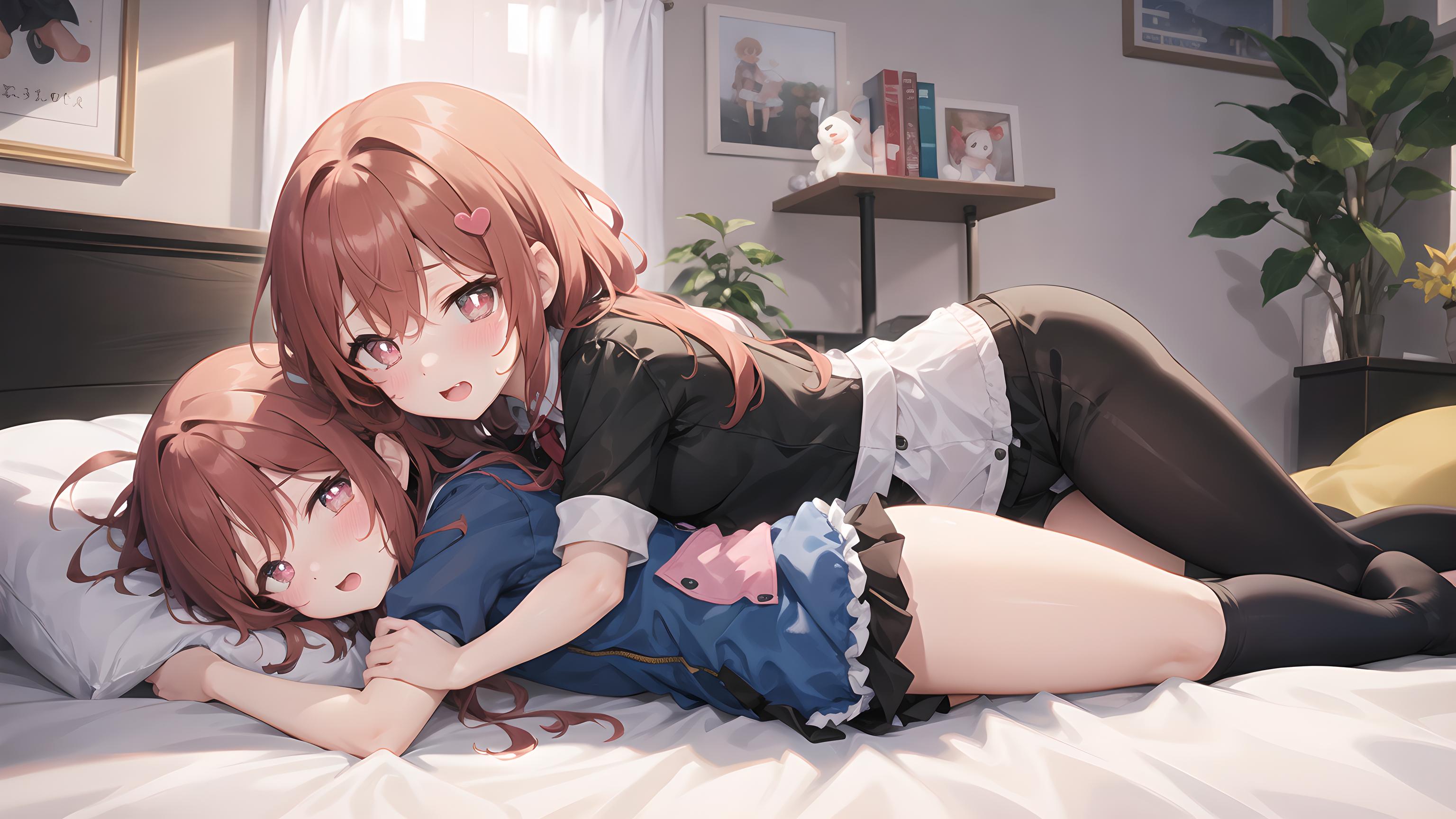 百合可爱捏