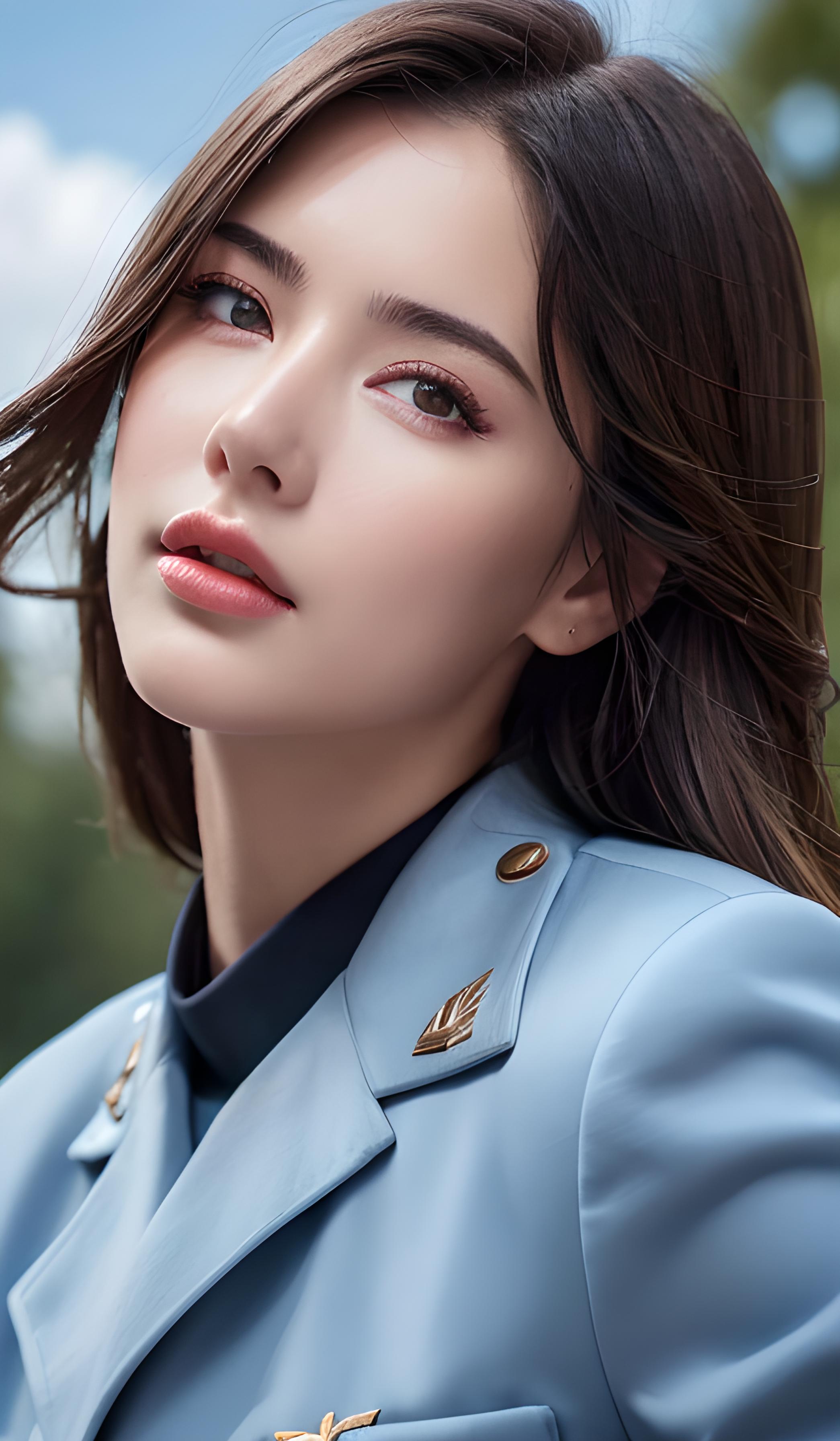 空军美女