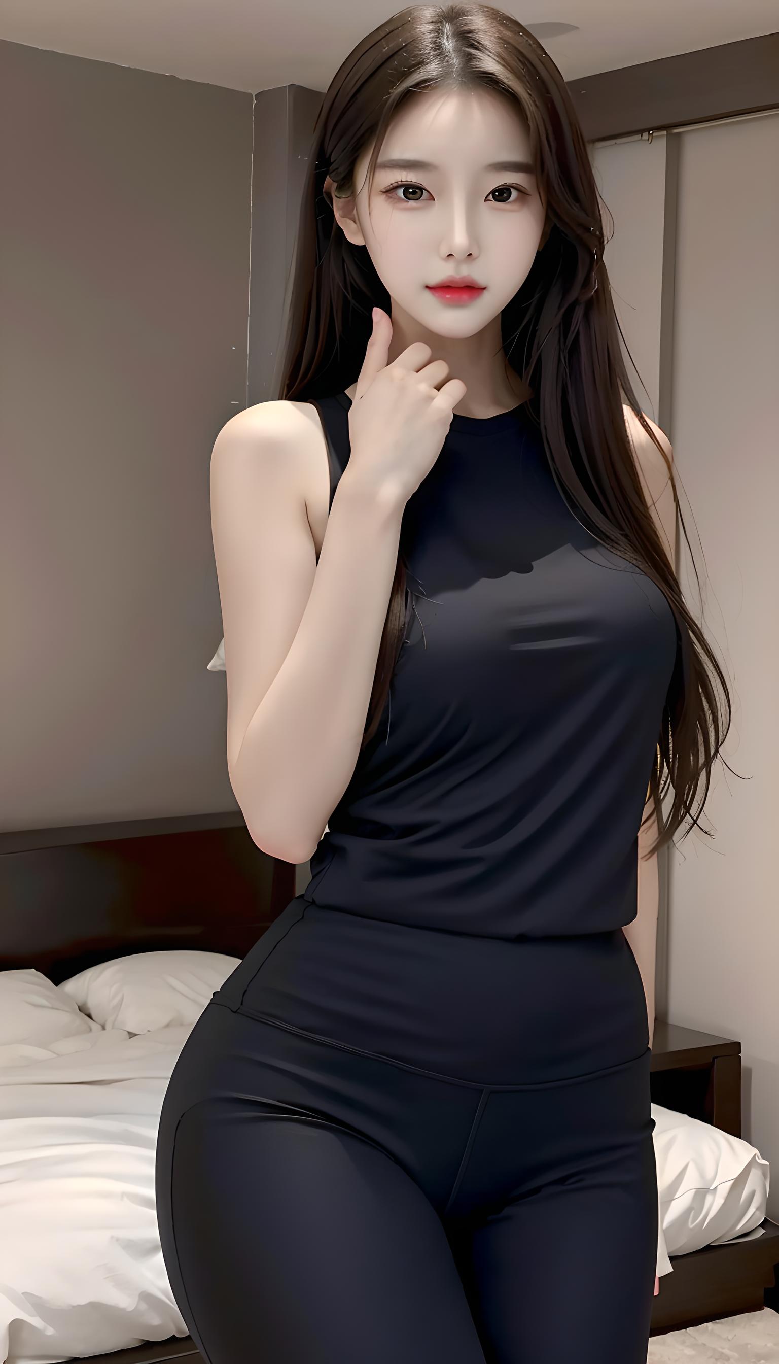 瑜伽美女