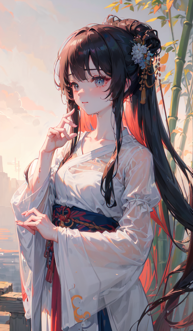 竹林悠闲