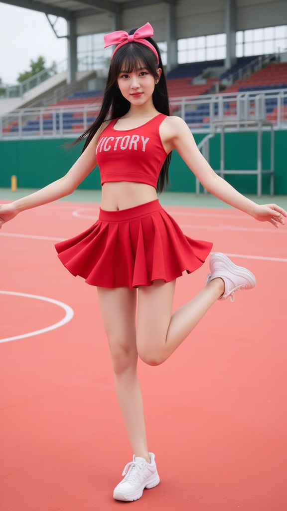 球场拉拉队女孩