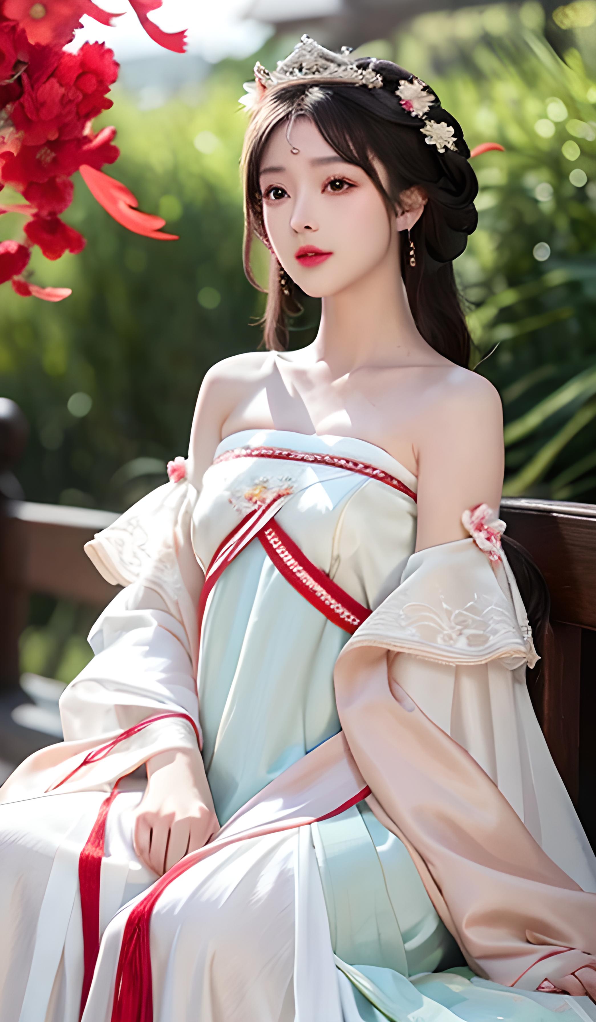 古风美女  古装小姐姐  汉服美女