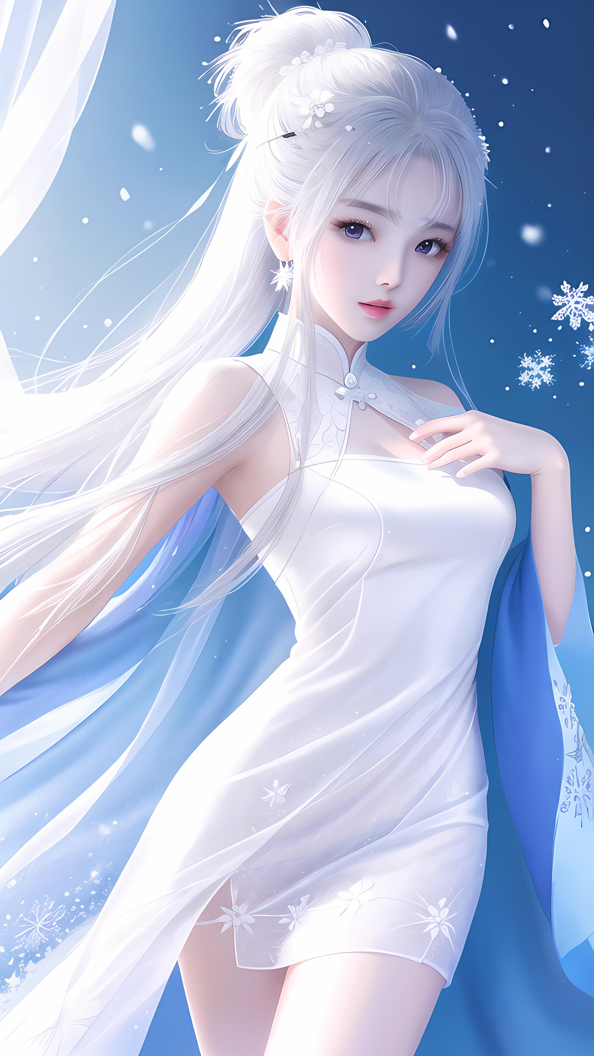 冰雪美女