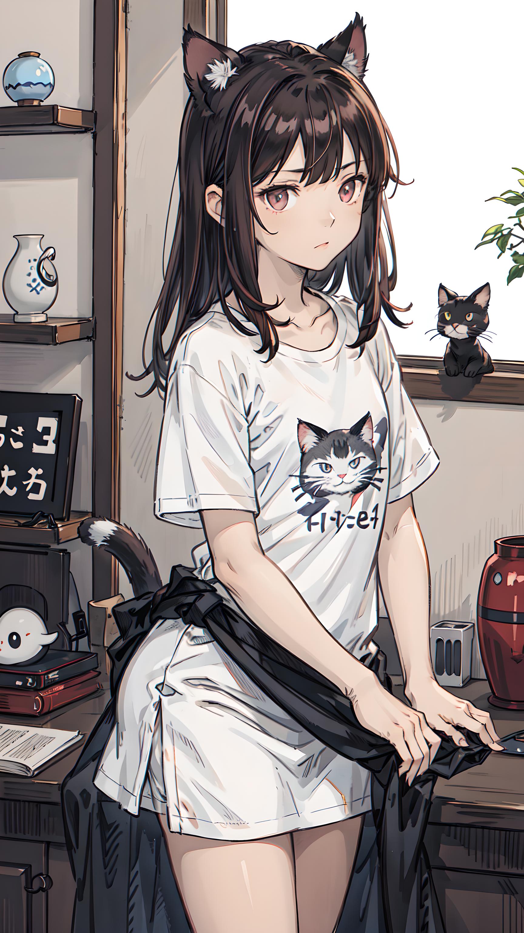 猫女孩