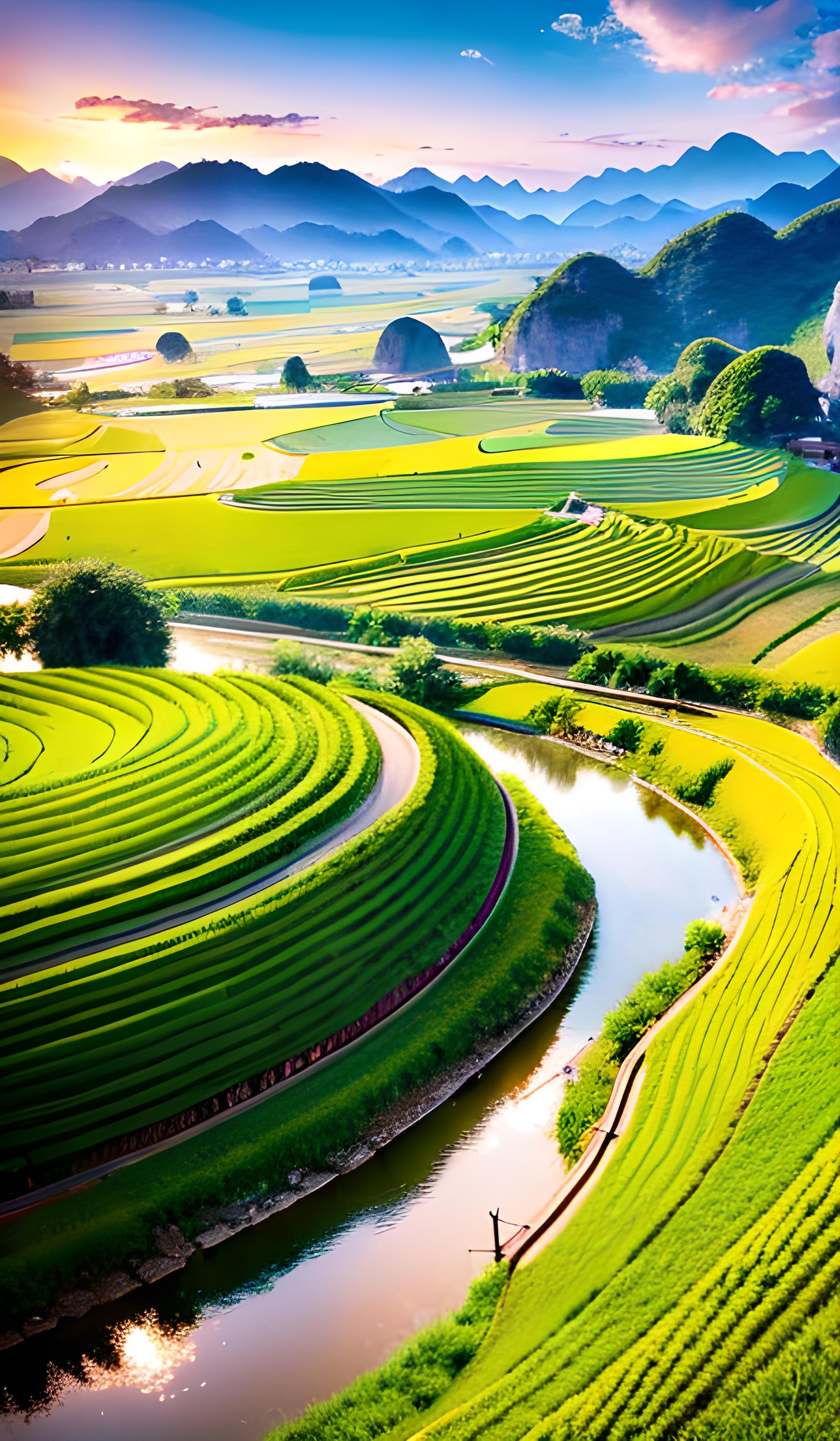 梯田风景