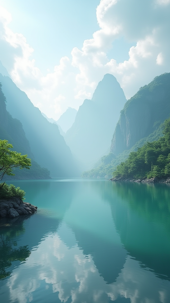 泸沽湖美景