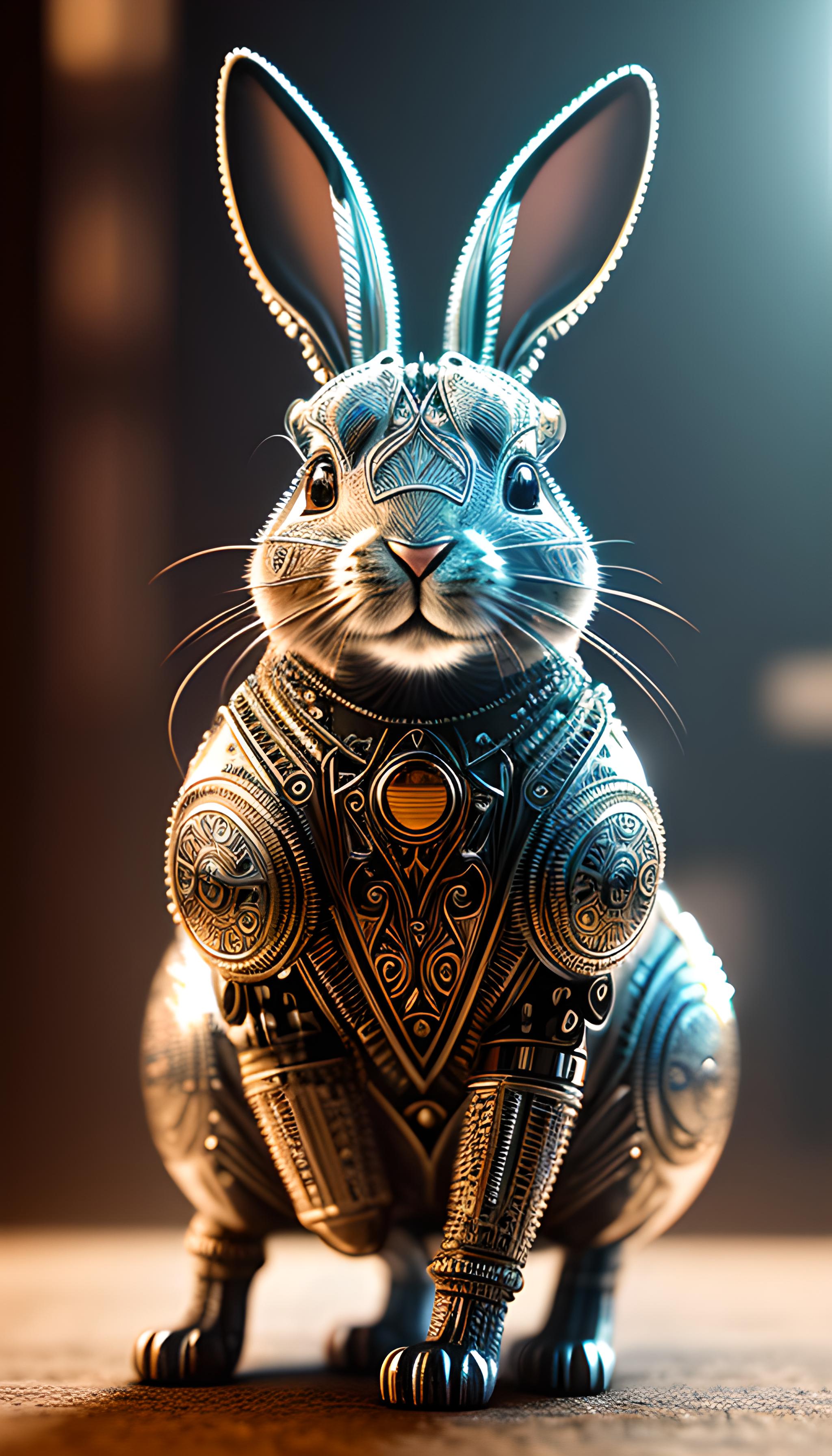 Metal bunny