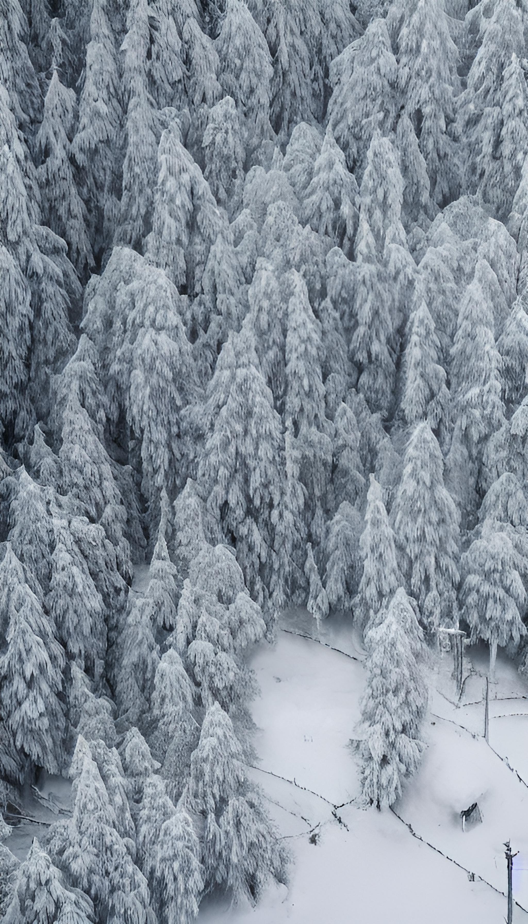 冬日雪景