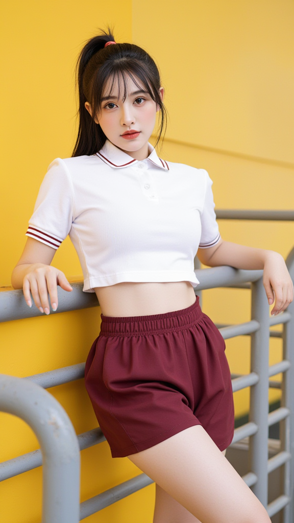高马尾女孩