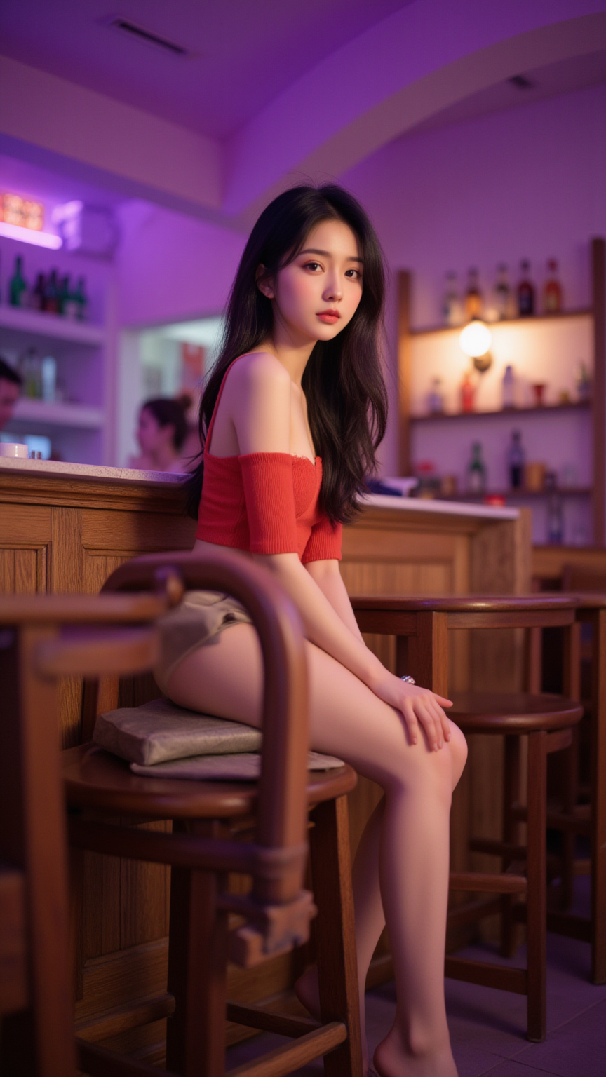 清吧美女