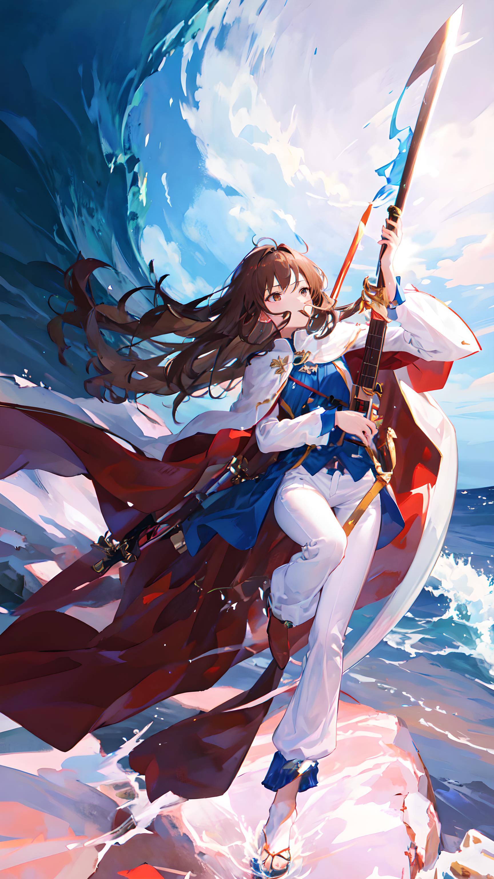 海浪少女