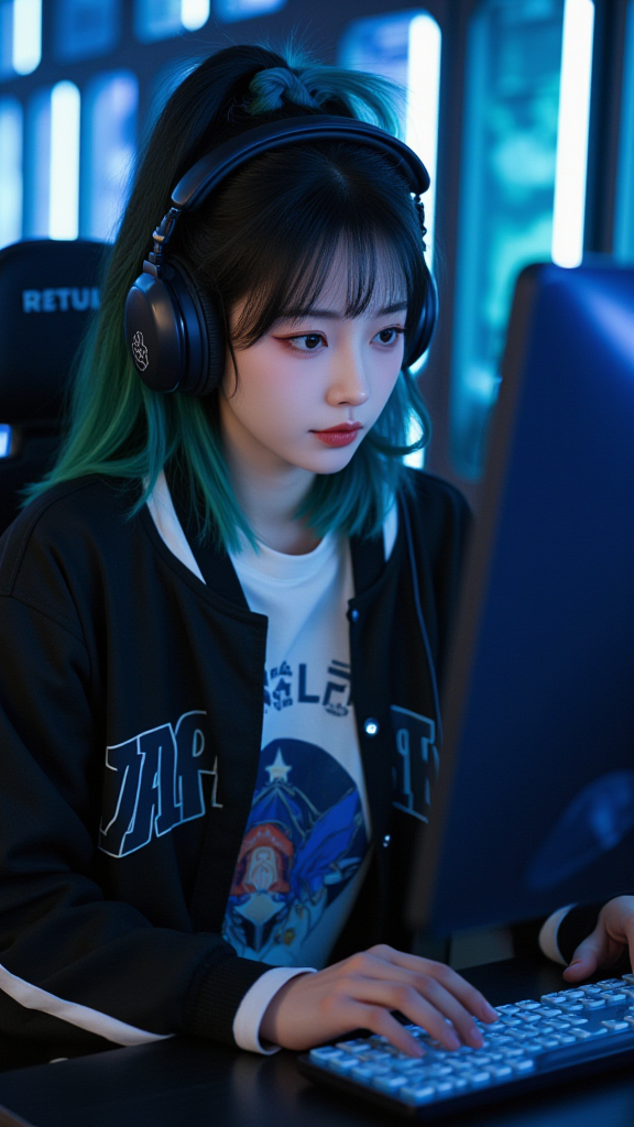 电竞少女