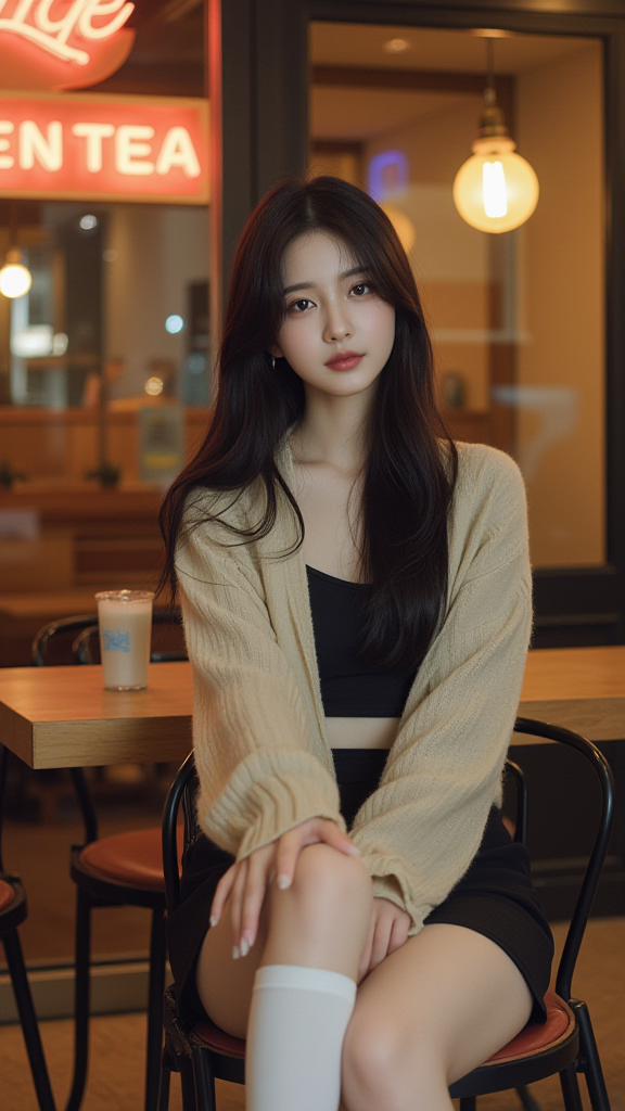 长发女孩
