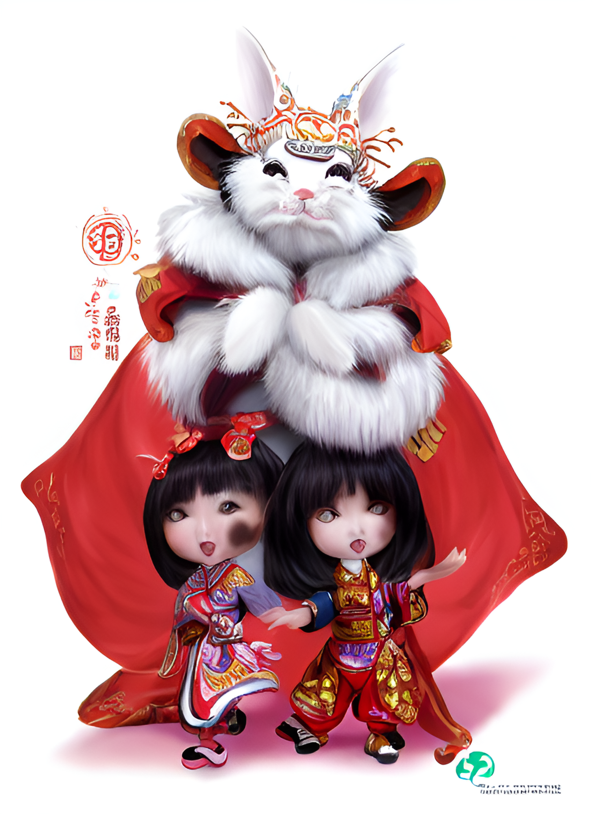 开心兔迎新年