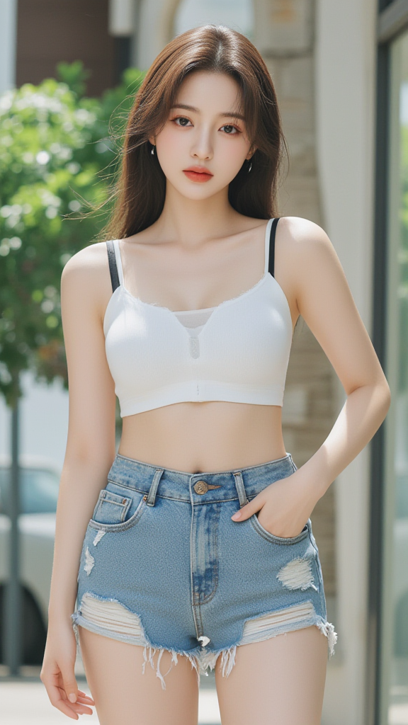 小蛮腰女孩