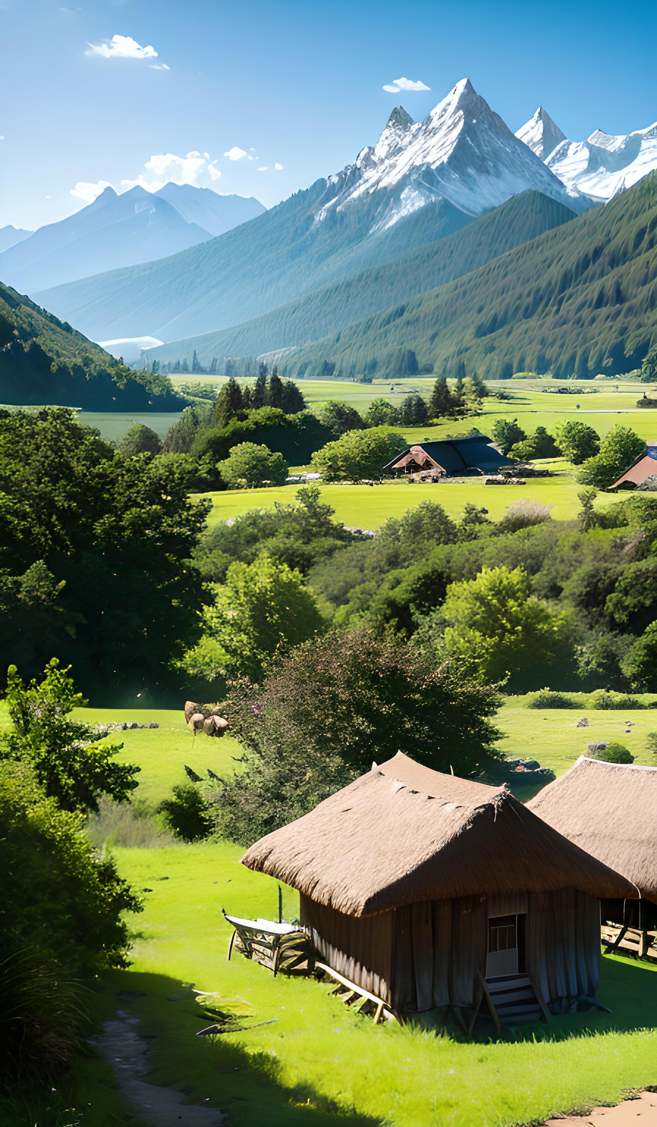 青山绿水