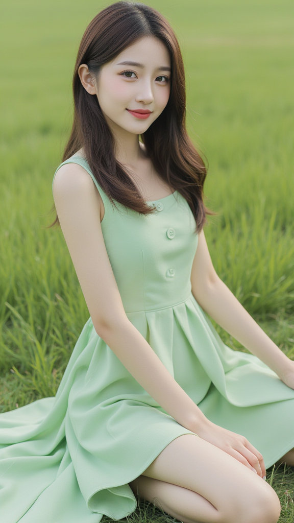 草地女孩