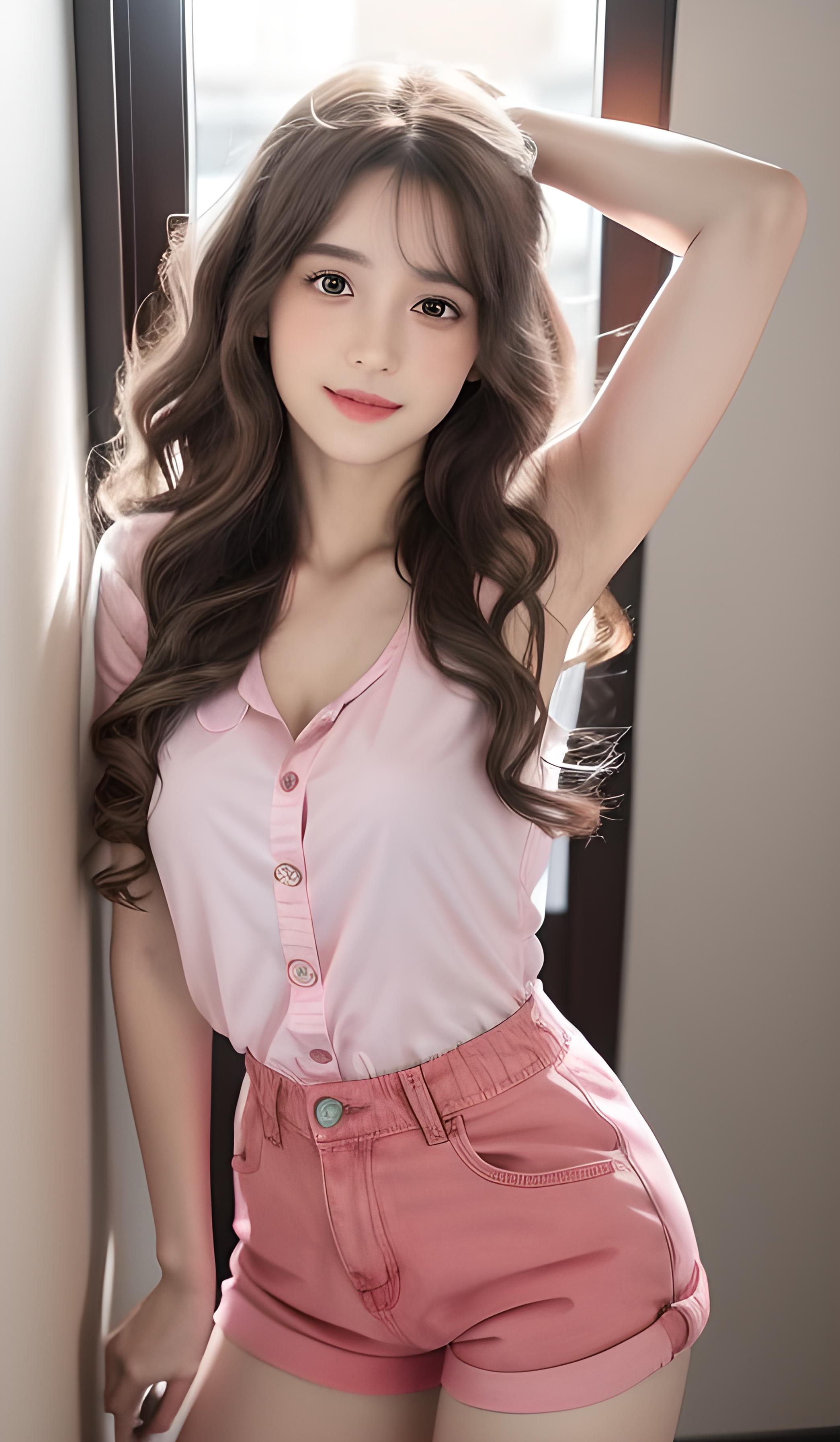 靓丽美女