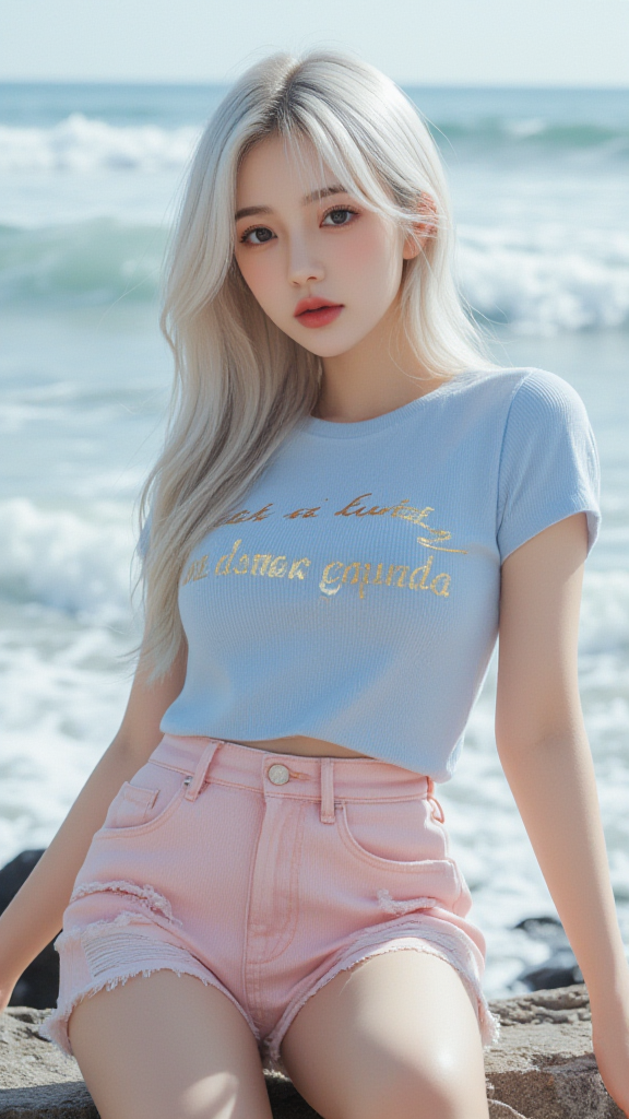 海边女孩