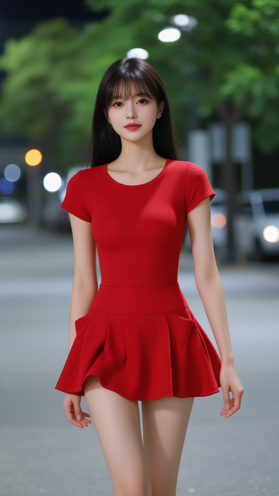 筷子腿女孩