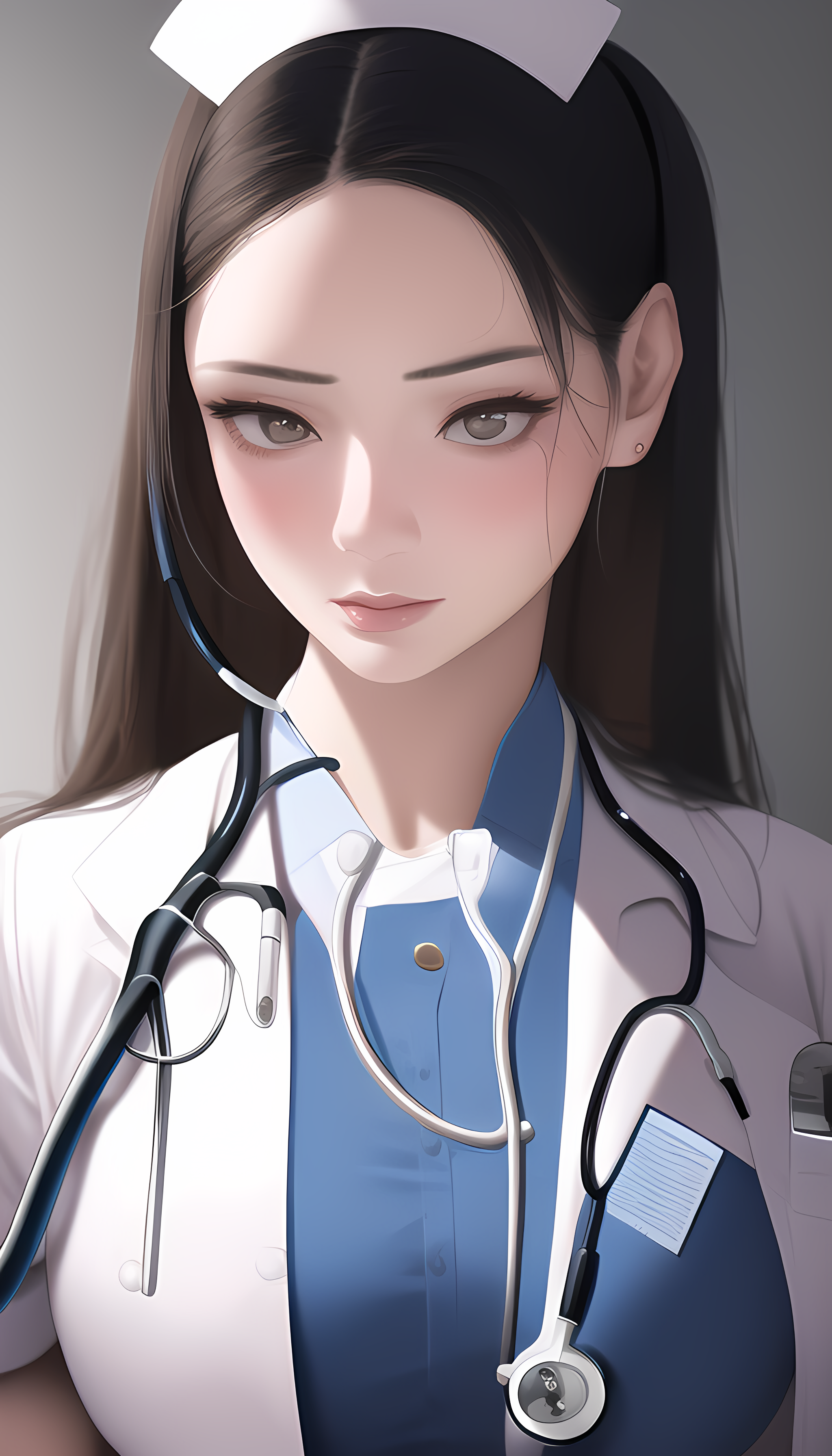 Auscultation girl