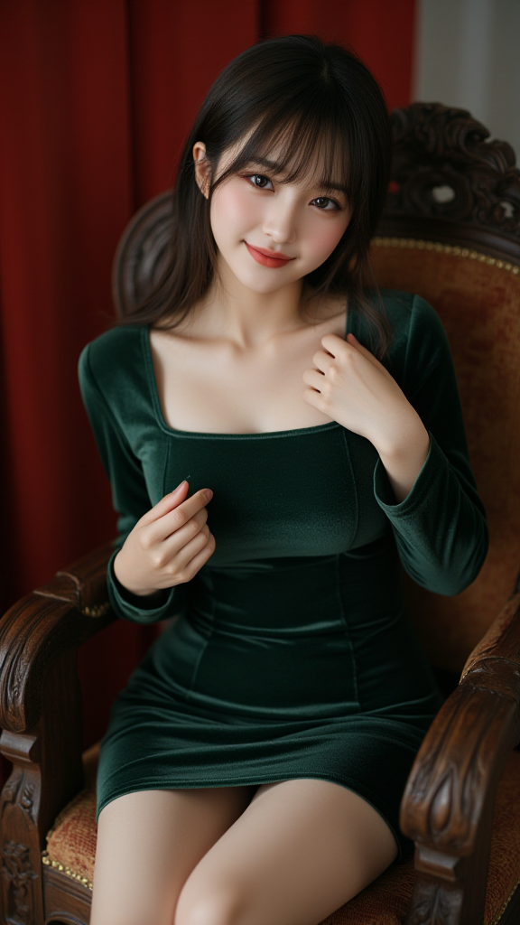 露肩女孩