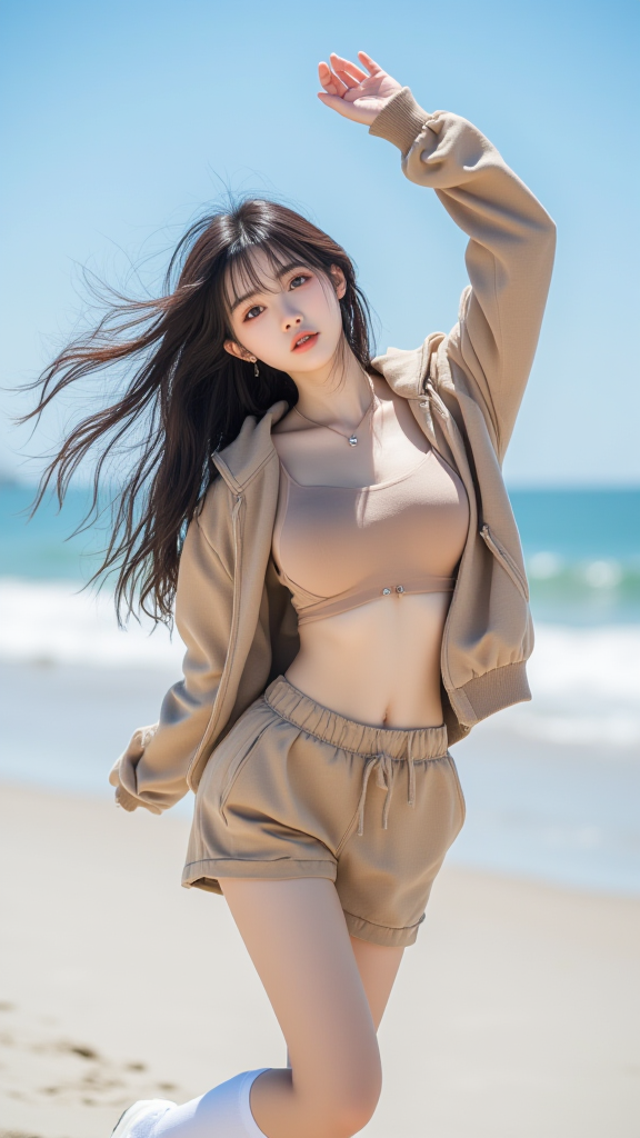 海边女孩