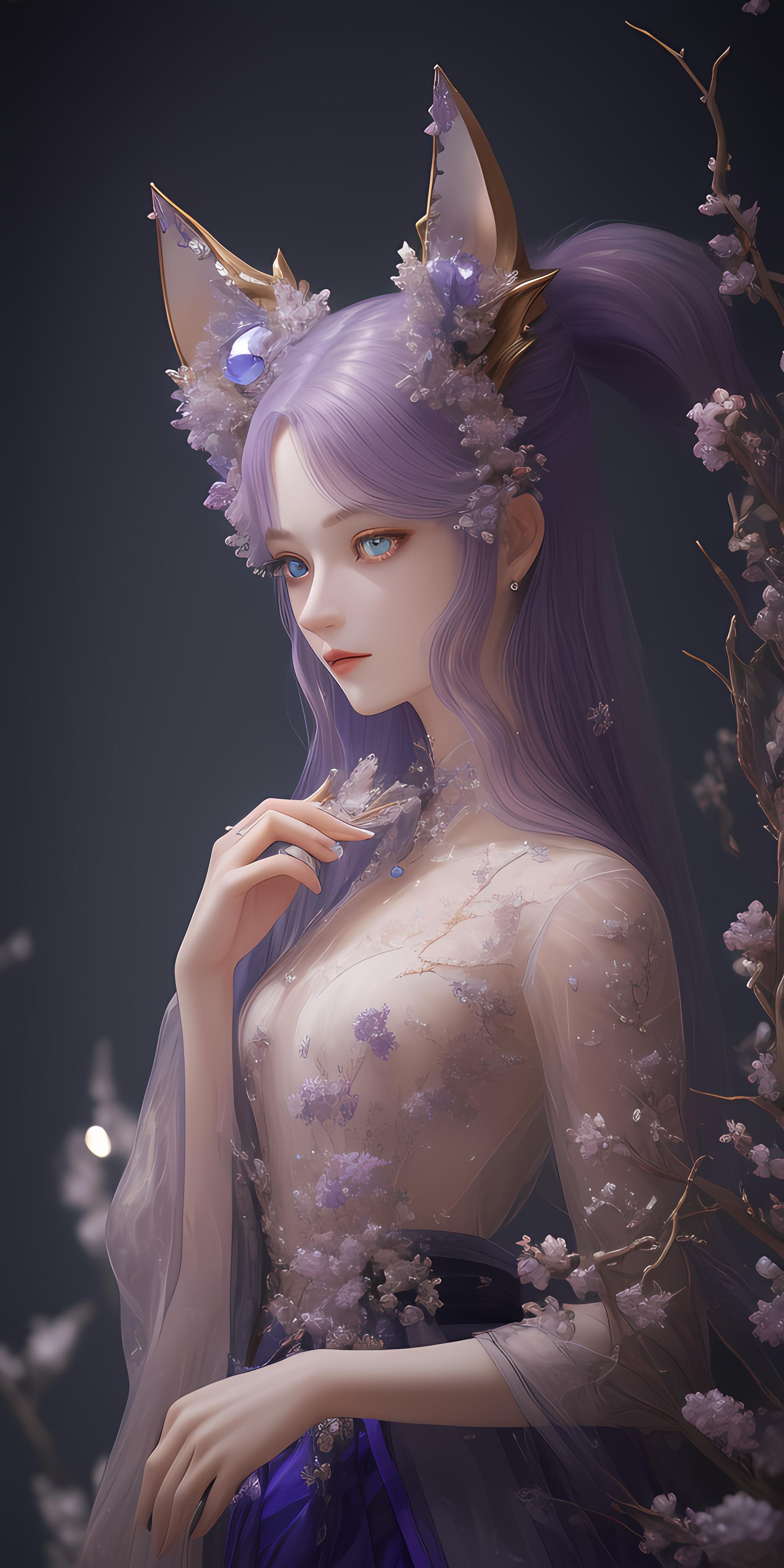 紫水晶狐女