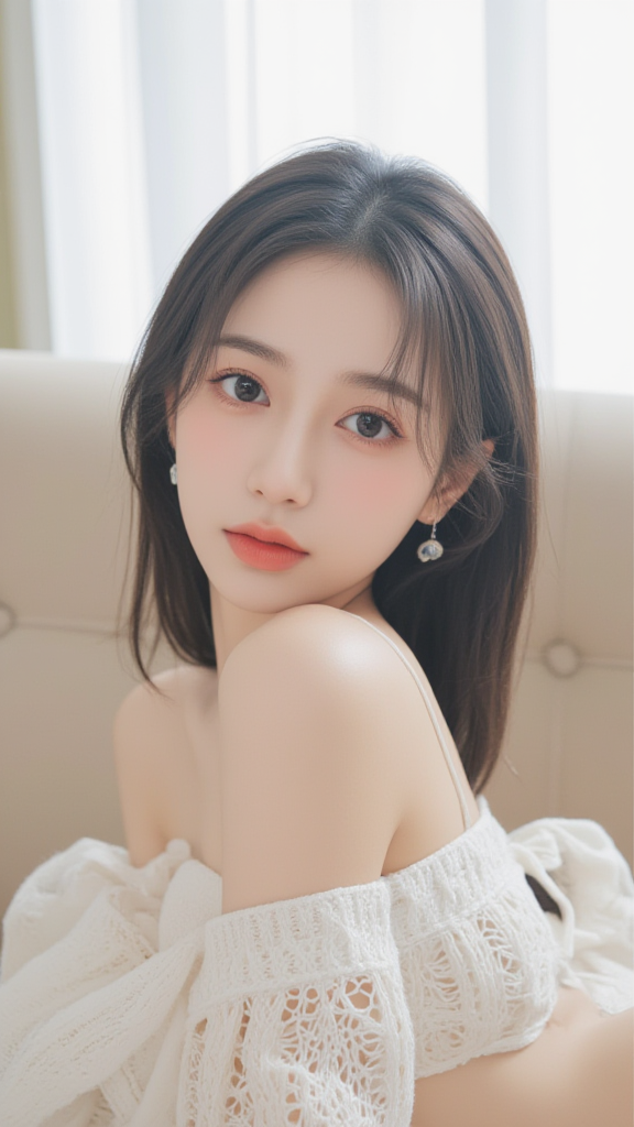 露肩女孩