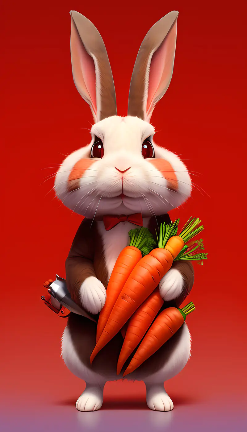 兔子爱吃胡萝卜