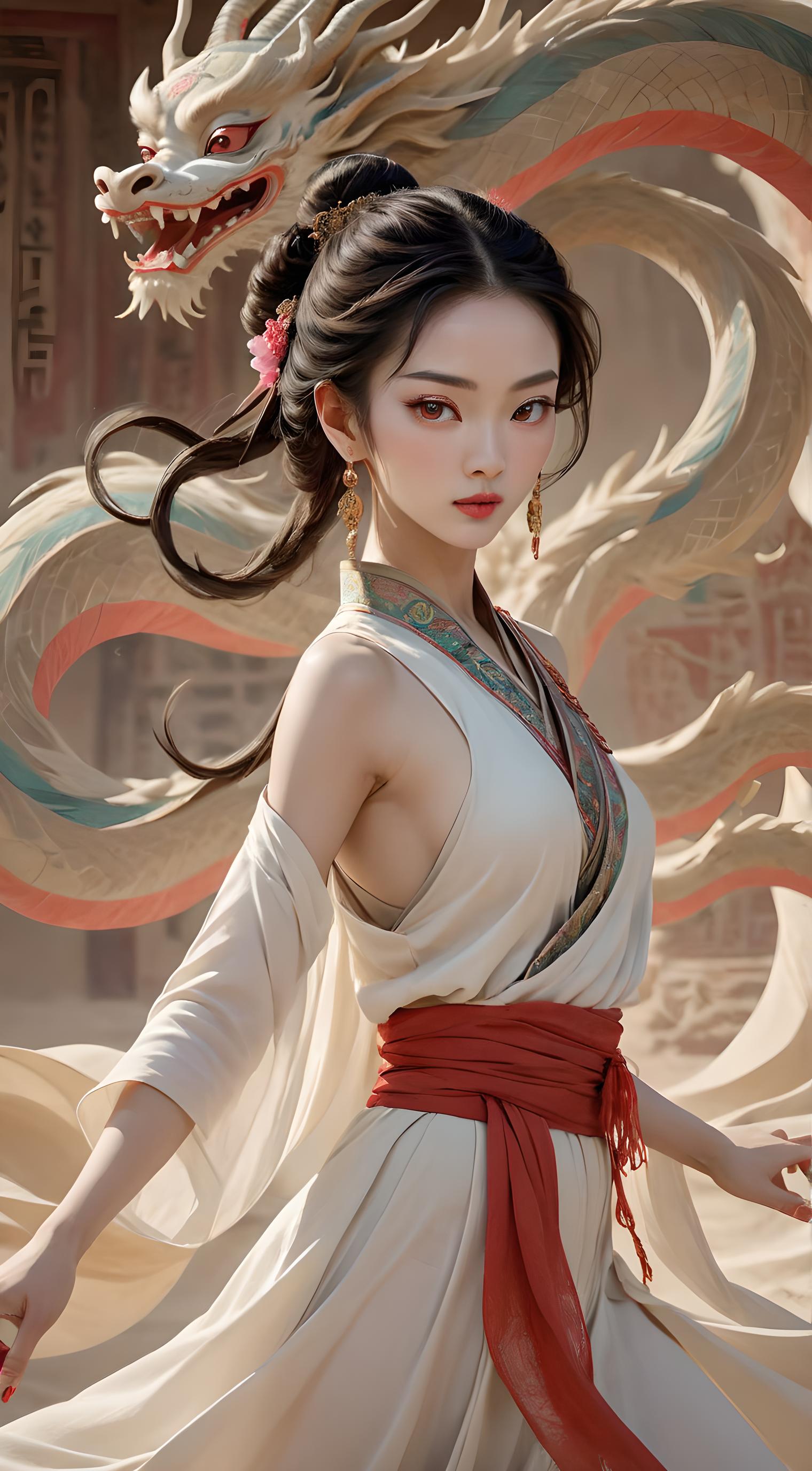 龙美女