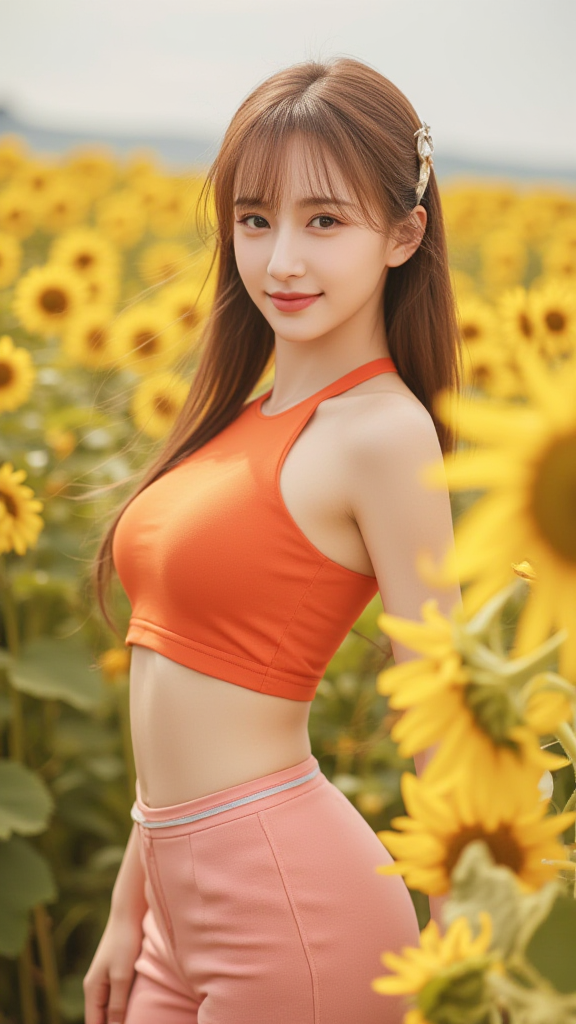 向日葵女孩