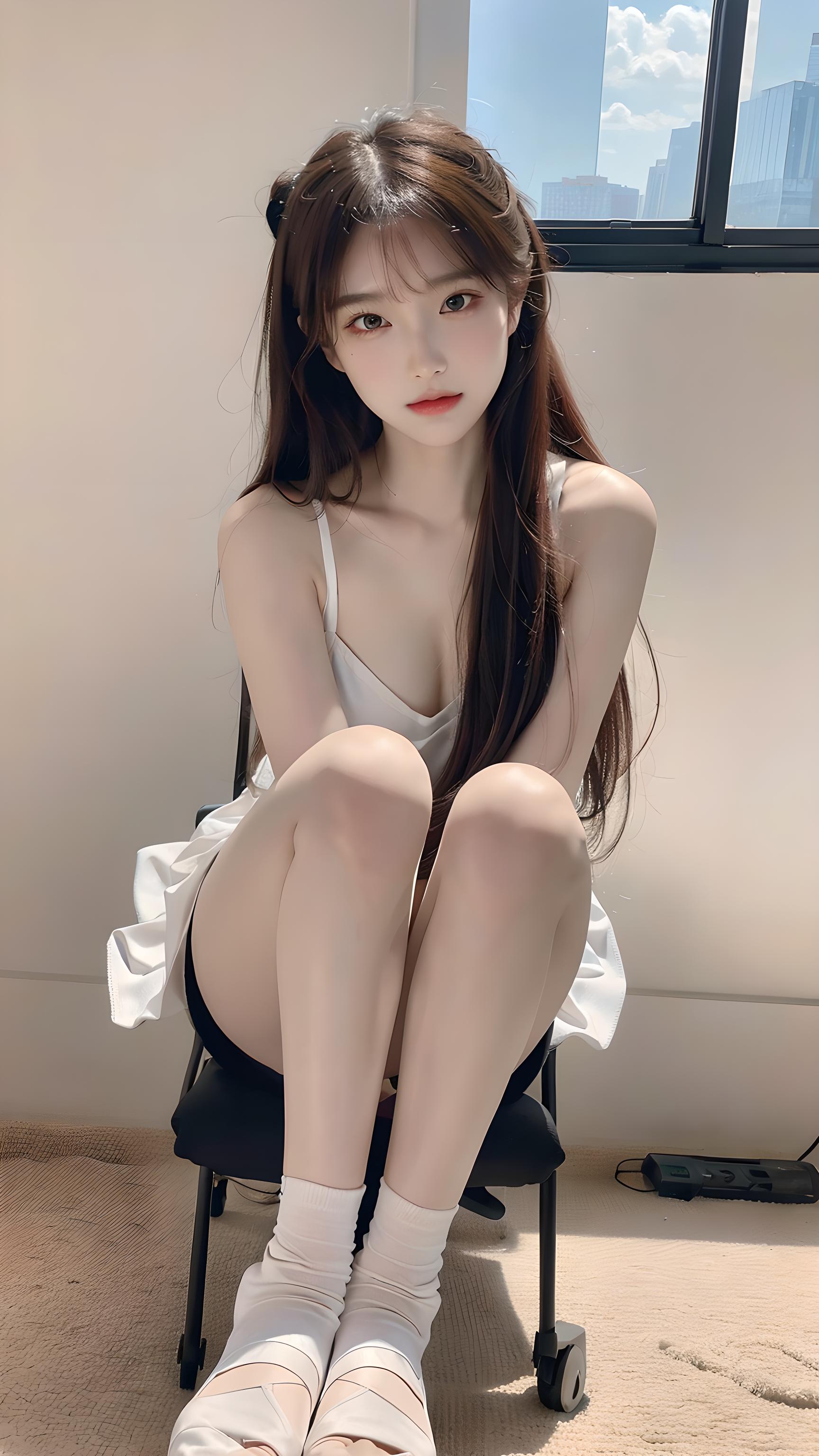 纯美女