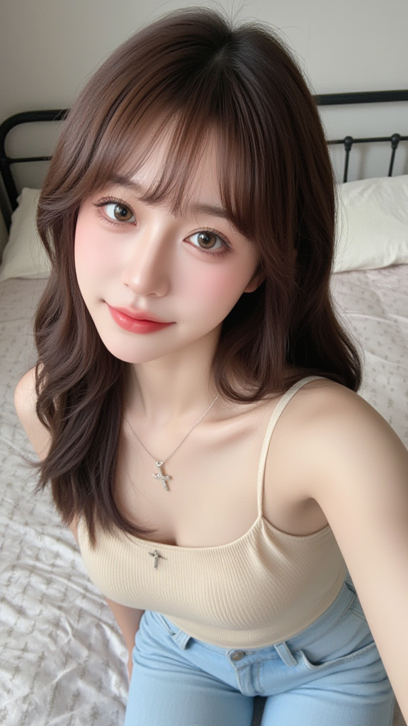 大眼睛美女