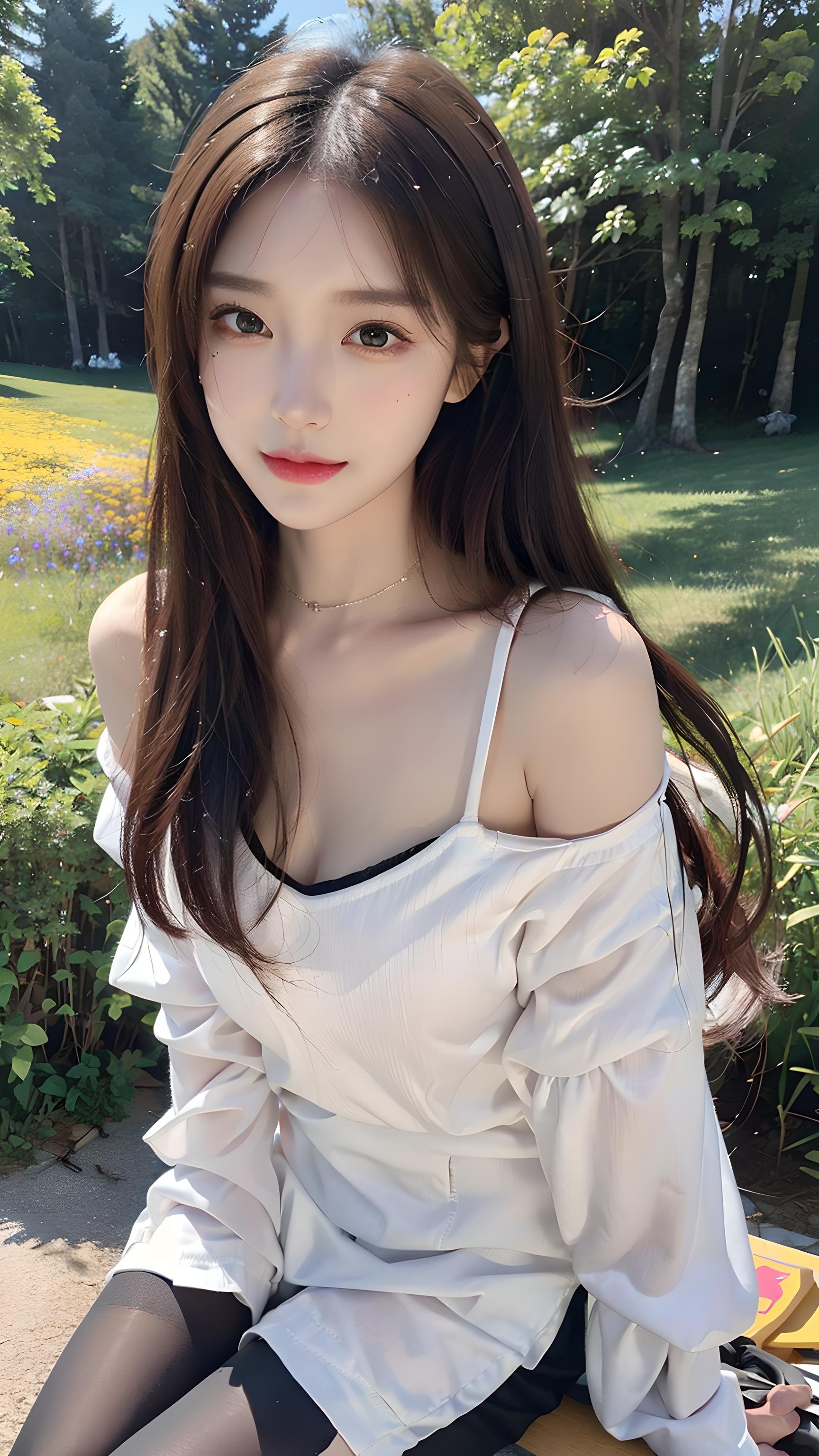 黑丝美女