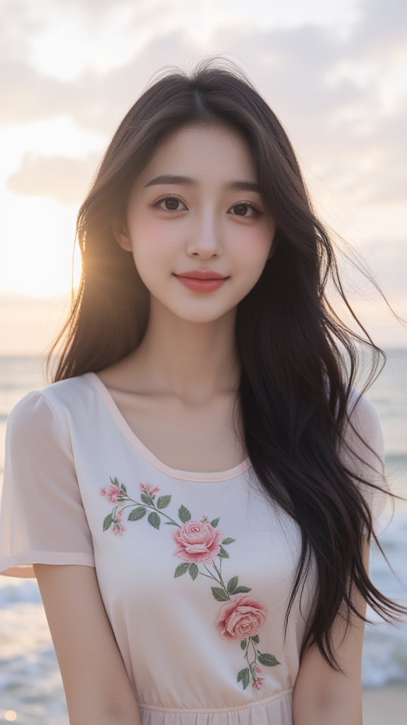 大眼睛美女