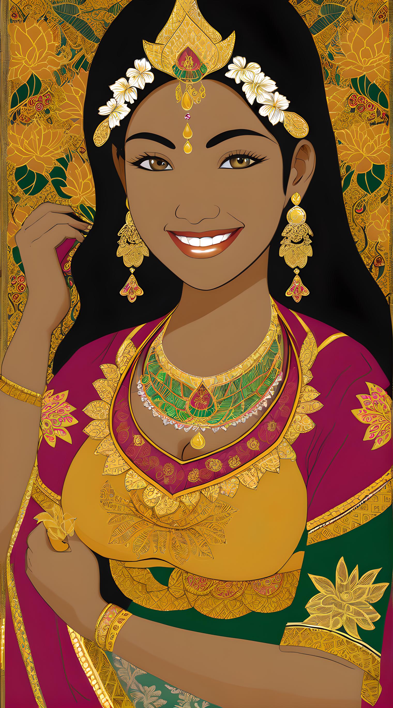 印度南亚风格装饰画